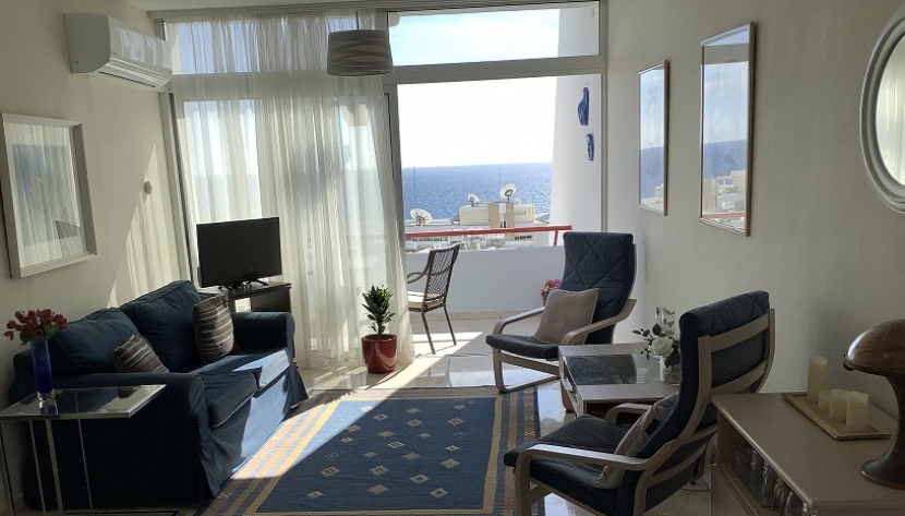 LIAMA-ARES-6160 FURNISHED 2 BEDROOM APARTMENT IN AGIOS TYCHONAS TOURIST AREA, LIMASSOL *** TEMPORARILY UNAVAILABLE ***