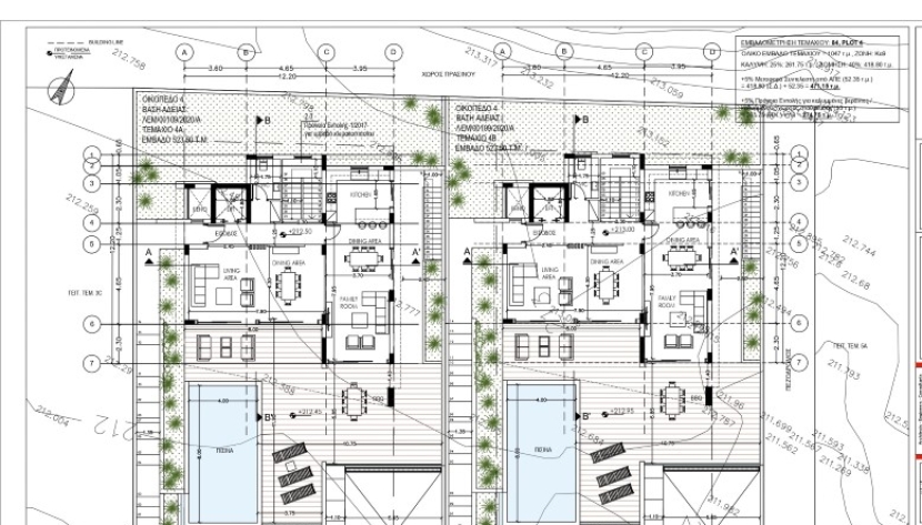 LSFA- HSTYK -7494 4 BEDROOM VILLAS IN SFALANGIOTISSA