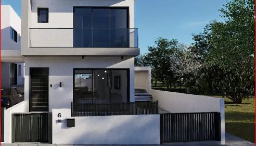 LEPI-HIIDB-7664 3 BEDROOM LINK-DETACHED HOUSE IN EPISKOPI 